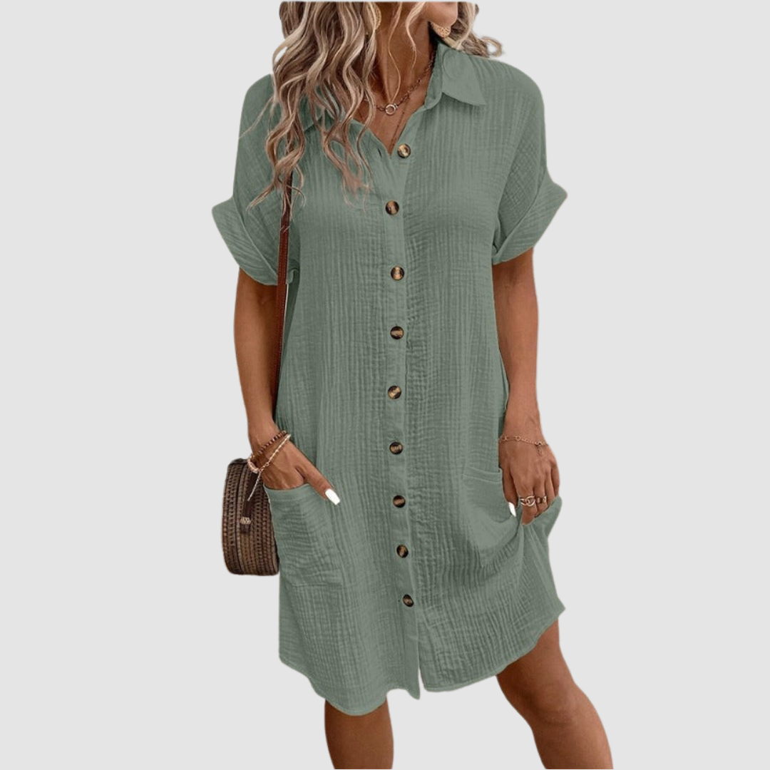 Ivy Relaxed Fit Cotton Dress