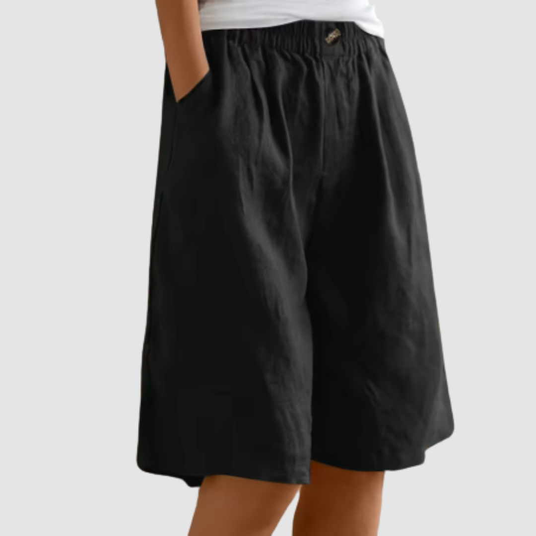 Faye Comfortable Cotton Shorts