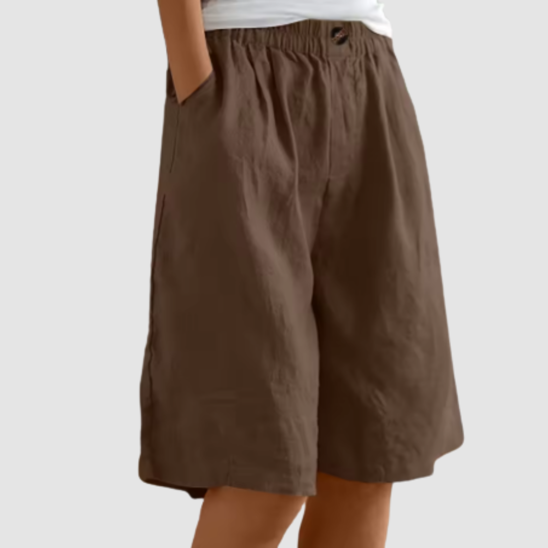 Faye Comfortable Cotton Shorts