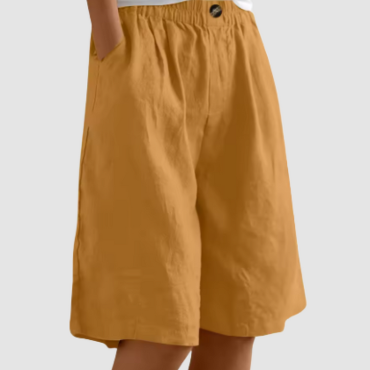 Faye Comfortable Cotton Shorts