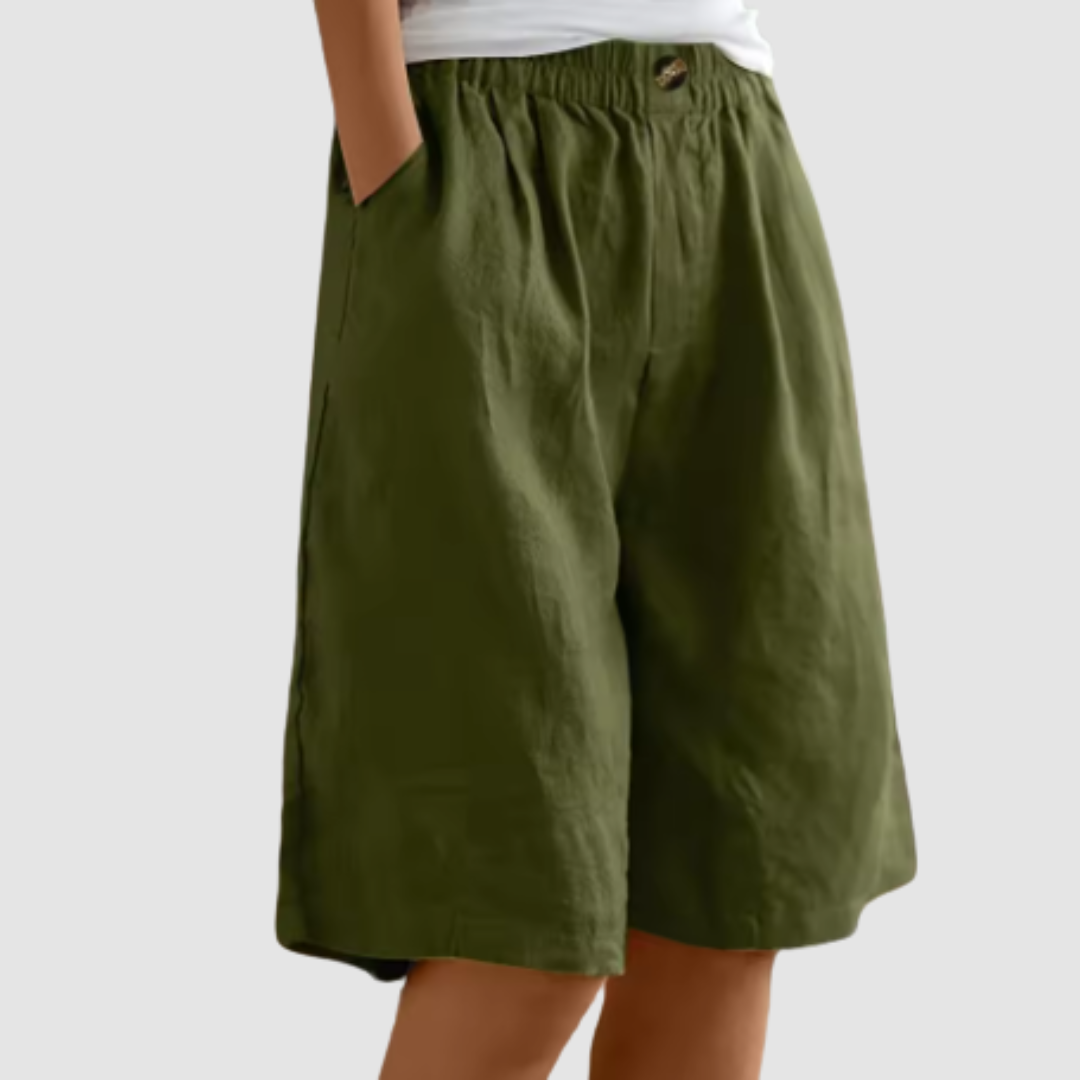 Faye Comfortable Cotton Shorts