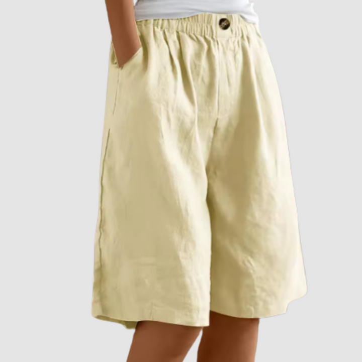 Faye Comfortable Cotton Shorts