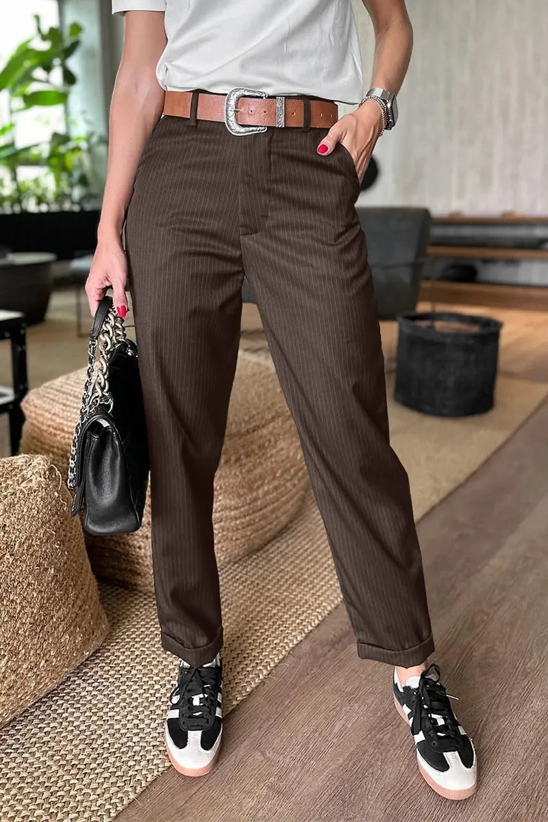 Sandra Sleek Tailored Pants