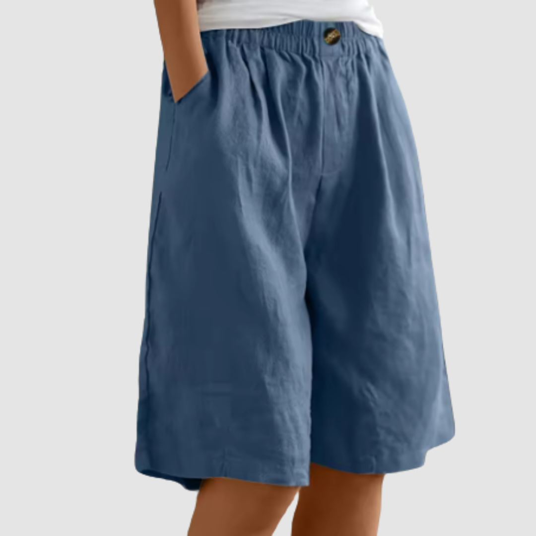 Faye Comfortable Cotton Shorts