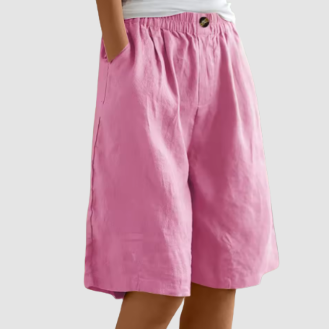 Faye Comfortable Cotton Shorts