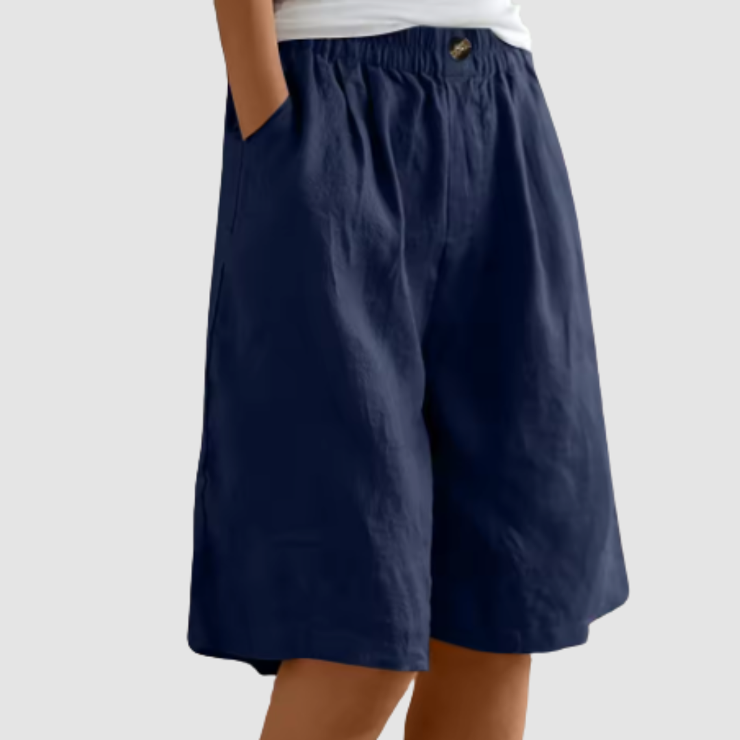 Faye Comfortable Cotton Shorts