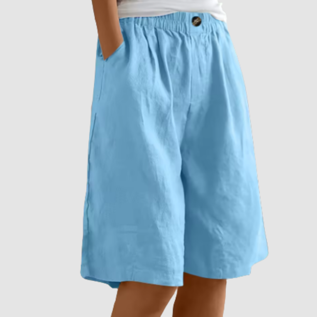 Faye Comfortable Cotton Shorts