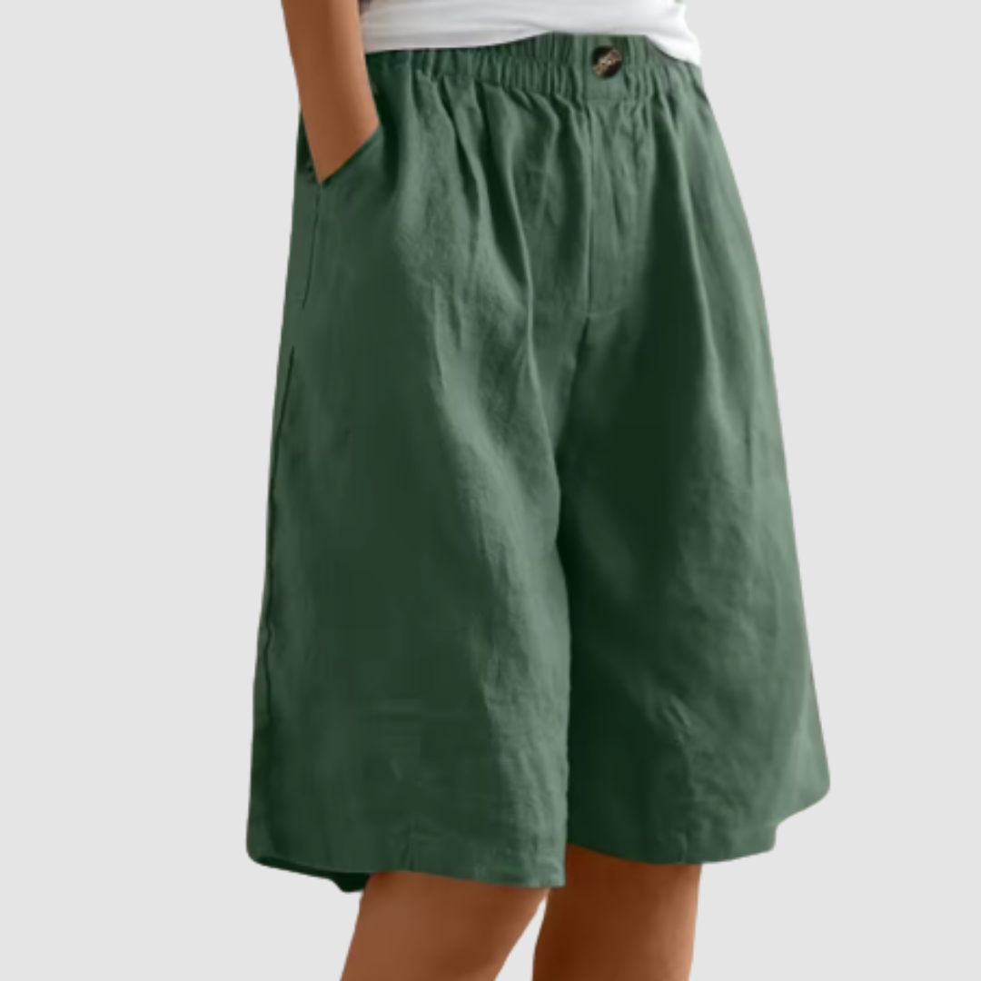 Faye Comfortable Cotton Shorts
