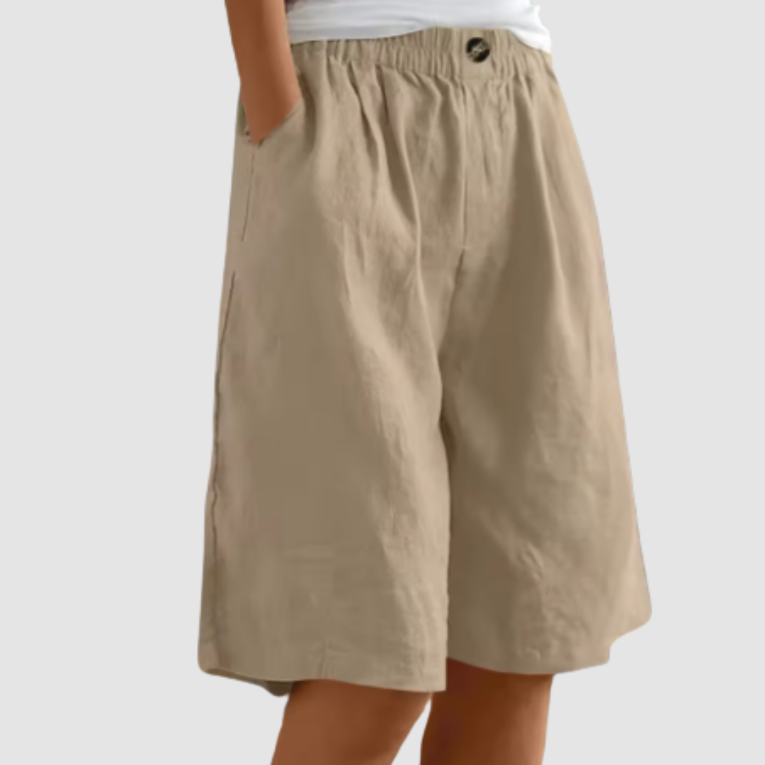 Faye Comfortable Cotton Shorts