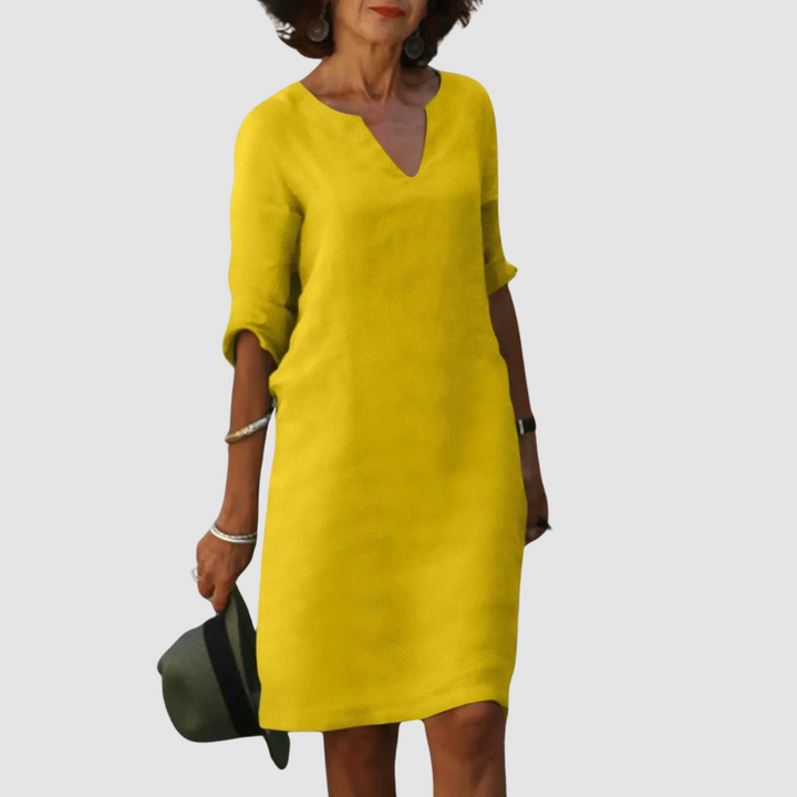 Molly Elegant V-Neck Dress