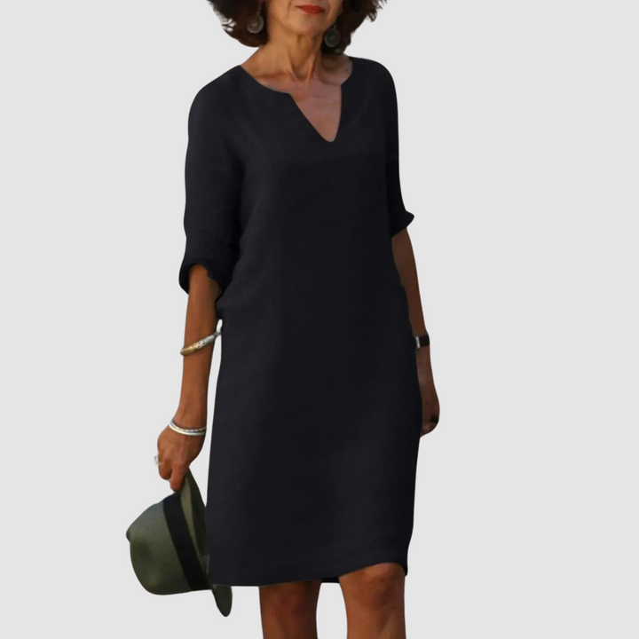 Molly Elegant V-Neck Dress