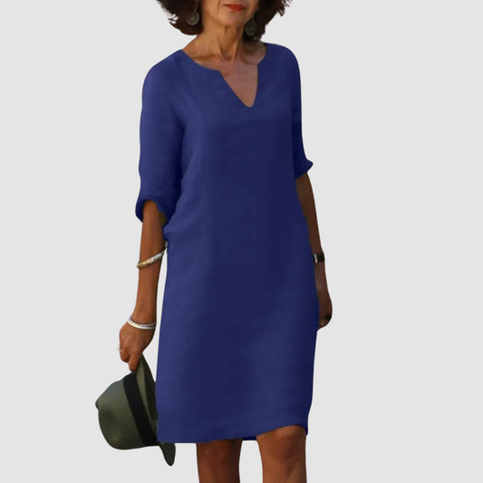 Molly Elegant V-Neck Dress