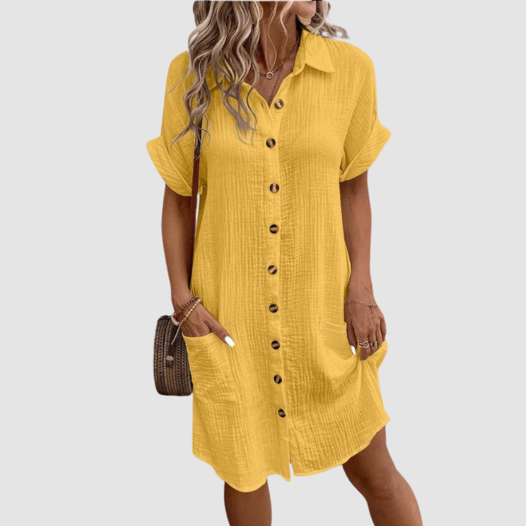 Ivy Relaxed Fit Cotton Dress