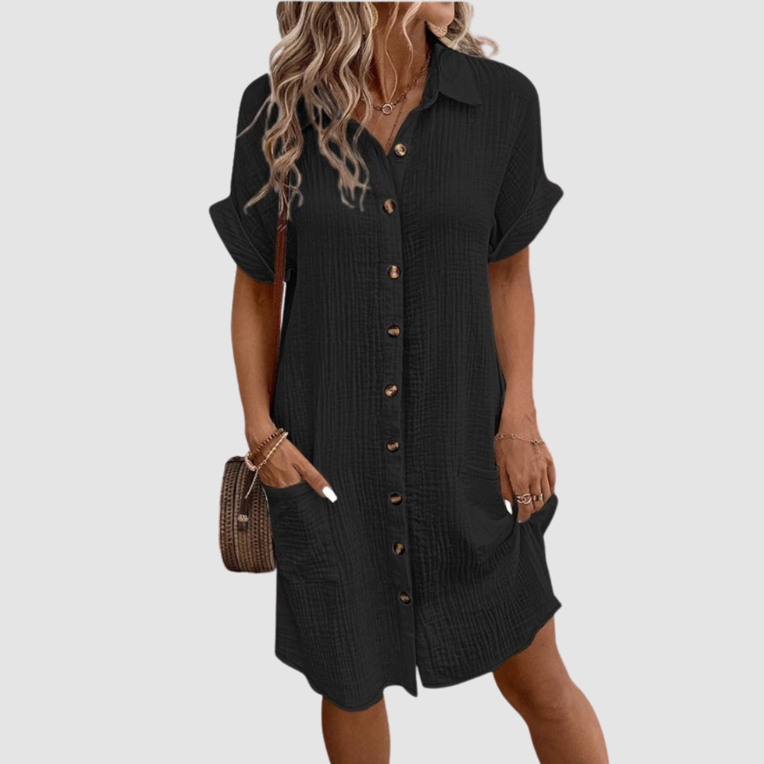 Ivy Relaxed Fit Cotton Dress