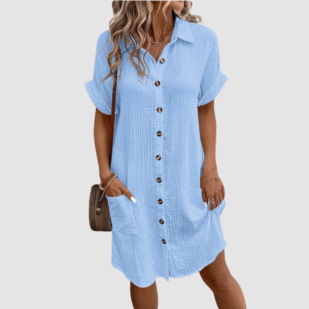 Ivy Relaxed Fit Cotton Dress