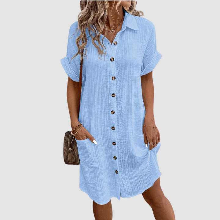 Ivy Relaxed Fit Cotton Dress