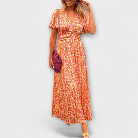 Elle Classic V-Neck Dress